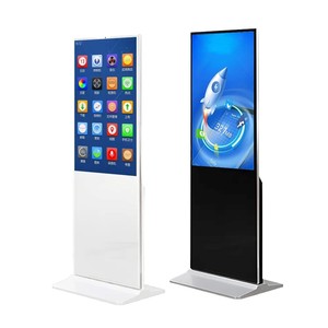 45 50 55 65 inch trong nhà tầng đứng LCD quảng cáo bảng điều chỉnh màn hình cảm ứng kỹ thuật số biển hiển thị bảng màn hình quảng cáo - Product Image 1