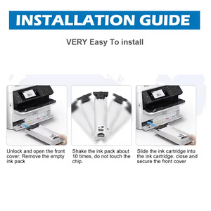 T05A100 Pigment pour sac d'encre pour Epson Workforce Pro WF-C878R C879R C878RTC C879RTC imprimantes y compris T05A T05A1 T05A2 T05A3 - Product Image 6