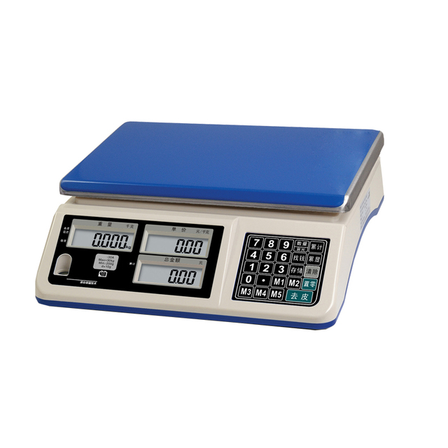 220V 30kg Price Computing Scale Electronic Digital Weighing Scale Weight Balance for Retail