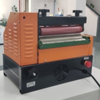 Enduit adhésif automatique industriel EVA/PU 300mm machine de revêtement à rouleaux emballage semelles éponge étui auto