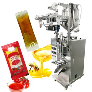 Ketchup chocolate liquid sachet packaging machine tomato paste filling and sealing packing machine