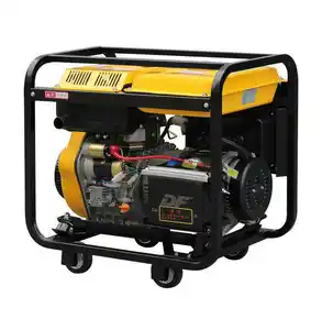 Diesel generator 220V household 60HZ single-phase 6/8/10kW three-phase 380V portable power generator