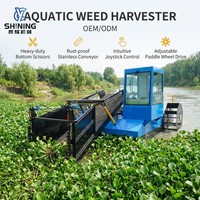 Cosechadora de Malezas Acuáticas de 75KW con 1 Año de Garantía, Sistema de Corte de Jacinto de Agua para la Gestión Ecológica del Agua