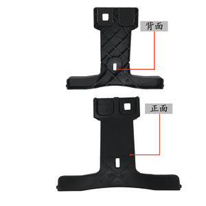 Soporte de Rejilla para Mercedes-Benz Clase C W204, Fijación Frontal del Radiador, 2048850136, ABS Negro, Pieza de Repuesto - Product Image 2