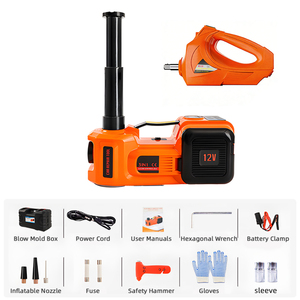 Podofo Professional 5 Ton 3 in 1 Electric Hydraulic <strong>Car</strong> <strong>Jack</strong> Vehicle Tools 12V <strong>Car</strong> <strong>Jack</strong> Lift with Air Inflator &amp; Wrench Set - Product Image 6