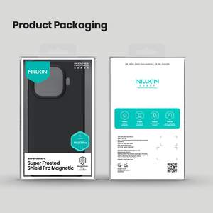 Nillkin Super satinato Pro custodia magnetica per <span class=keywords><strong>Xiaomi</strong></span> 15T / 17 Pro Max, Slim Hard TPU + <span class=keywords><strong>Cover</strong></span> protettiva per PC nero - Product Image 6