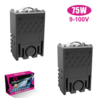 Feux de route W1 Mini pour moto, feux antibrouillard LED, projecteurs LED pour motos, grille LED pour voiture avec faisceau de câbles