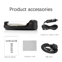 Universal C2 5-Zoll-Bildschirm Hud-Display OBD2 GPS-Tacho Head-Up-Display Autozubehör für Autos