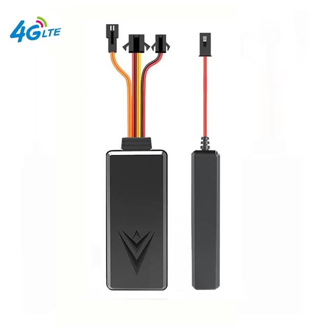 4G Real-Time GPS Tracker Super Mini Chip for Motorcycle Anti-Theft 2Din Device with SOS Function Android OS