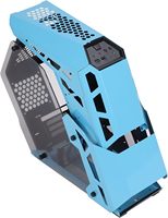 Casing Komputer Gaming Mini DIY Fantasy WuKong Desain Panorama Akrilik Transparan Dua Sisi, Sirkulasi Udara Baik, ATX&MATX Full Tower 12CM