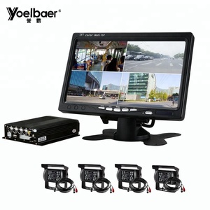 เครื่องบันทึกภาพเคลื่อนไหวบนยานพาหนะ 4CH 8CH 720P 1080P รองรับ 3G 4G WiFi GPS MDVR พร้อมกล้องบันทึกภาพสำหรับรถยนต์/รถบัส/รถบรรทุก/ยานพาหนะ กันน้ำ - Product Image 1