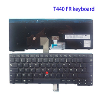Grosir OEM baru untuk IBM US UK GR FR SP LA FR Keyboard Laptop dengan Pointer tanpa lampu belakang untuk Lenovo Thinkpad T440 T431s