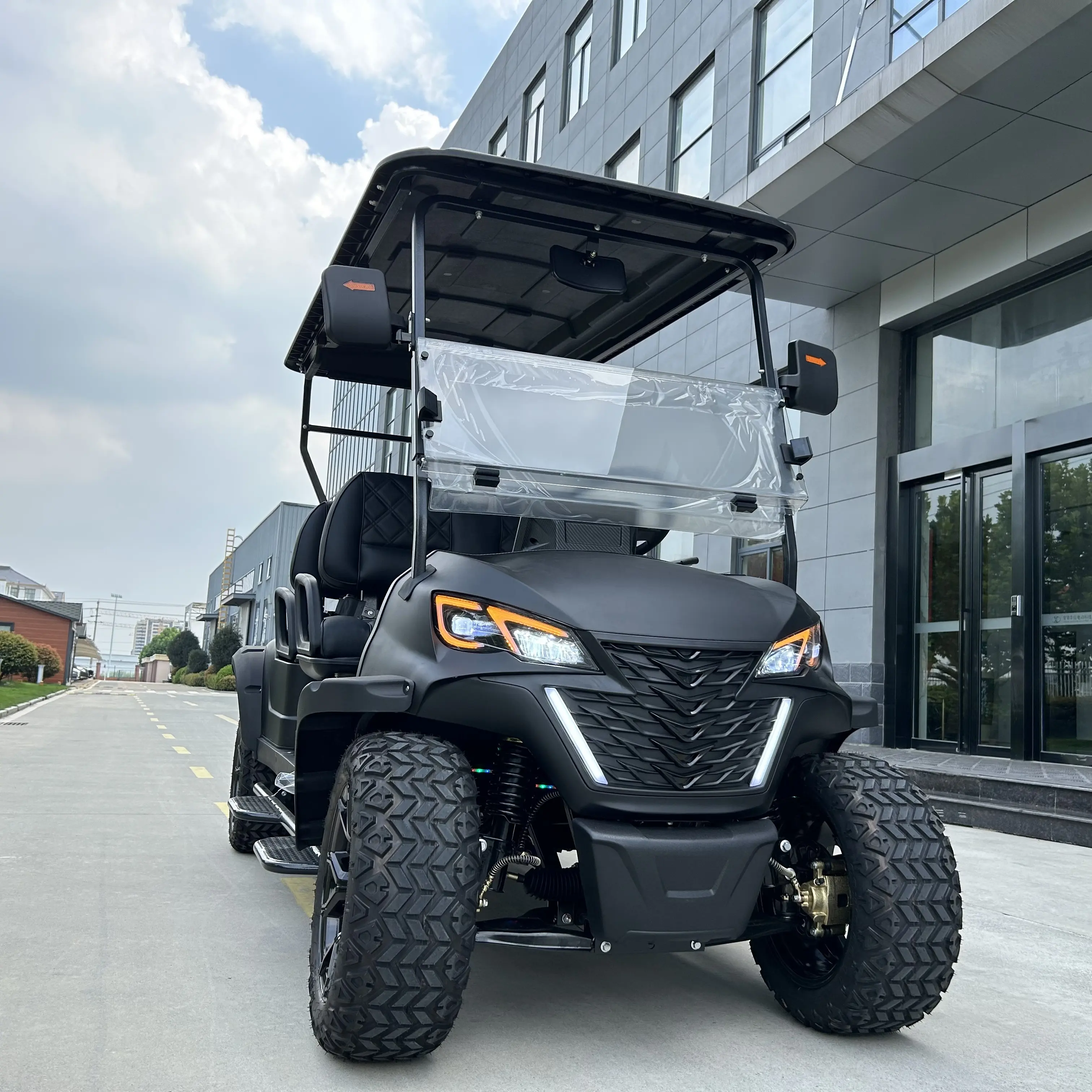 Sản xuất bán hàng trực tiếp huaxin Golf Cart năng lượng mới off road Buggy với 4/6 ghế Golf giỏ hàng