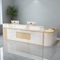 Comptoir d'accueil pour magasin de vêtements, hôtel, restaurant - Design minimaliste moderne, mobilier de bureau
