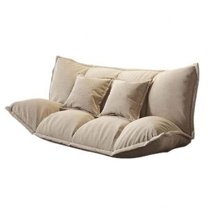 Sofá <span class=keywords><strong>Cama</strong></span> Seccional Moderno para Sala de Estar, Plegable y Ajustable, Tipo Tatami, con Esponja de Alta Resiliencia y Patas de Madera, Garantía de 3 Años - Product Image 2
