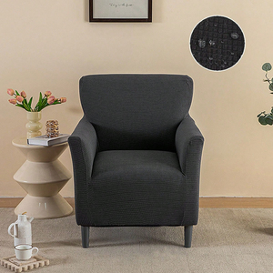 Copridivano Elastico Piccolo con <span class=keywords><strong>Bracciolo</strong></span> Singolo, Adatto per Soggiorno, Antiscivolo, in Pile di Mais, per Animali Domestici, Copricuscino Protettivo per <span class=keywords><strong>Divano</strong></span> - Product Image 2