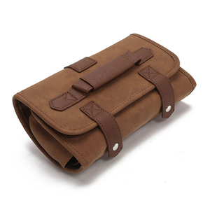 Estuche de Cuero PU de Alta Gama para Tijeras de Peluquería, Color Marrón, para Estilistas - Product Image 2