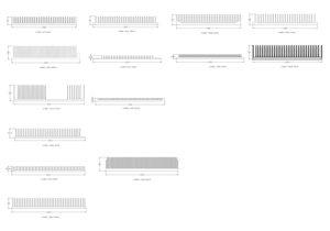بالوعة حرارية قياسية من الألومنيوم ، + مم واسعة واسعة ، Heatsink - Product Image 6