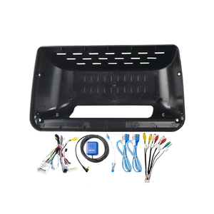 Meihua phổ 9 inch Khung bảng điều hướng xe Android <span class=keywords><strong>DVD</strong></span> <span class=keywords><strong>Player</strong></span> khung cho Renault clio2 MK2 2001 2006 với dây nịt - Product Image 1