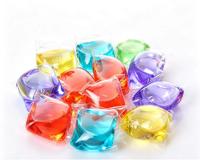 Capsules de lessive multi-couleurs à chambre unique 8g du fabricant – Détergent haute concentration en vrac pour la vente en gros
