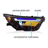 Ensemble de phares LED 12V 6000K avec lentille de projecteur et animation DRL pour modèles 2020-2022 – Accessoires automobiles