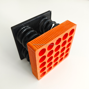 Floating Floor Spring Vibration Isolator with Mounting Holes for Acoustic Studio Cinema Soundproofing, Made in China - Product Image 2