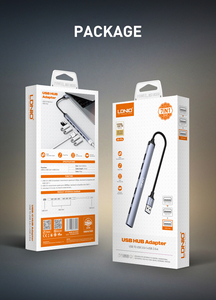 Ldnio <span class=keywords><strong>DS</strong></span>-97U 7 cổng USB 3.0 Multiport Dock trạm 7 cổng USB HUB máy tính Splitter mở rộng Dock USB 3.0 HUB Nhà cung cấp nhà máy - Product Image 6