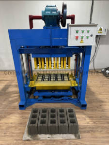Máquina de Fabricación de Ladrillos por Moldeo por Vibración con Mezclador, Venta Caliente en el Sudeste Asiático, Producción con Máquina de Formación de Bloques de Cal - Product Image 4