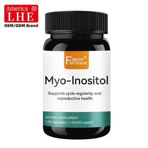 Fabricant de suppléments de Myo-Inositol Shecome en gros, 2000 mg, soutien à la santé reproductive, 120 capsules de Myo-Inositol - Product Image 1