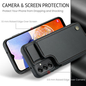 Custodia posteriore protettiva con blocco RFID di alta qualità per <span class=keywords><strong>Samsung</strong></span> A13 14 A23 A24 <span class=keywords><strong>A50</strong></span> <span class=keywords><strong>Cover</strong></span> posteriore in pelle Premium per <span class=keywords><strong>Samsung</strong></span> <span class=keywords><strong>A50</strong></span> 51 - Product Image 2