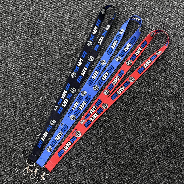 Wholesale Bulk Custom Logo Polyester Lanyards ID Badge Holder Promotional Corporate Event Quick Sampling