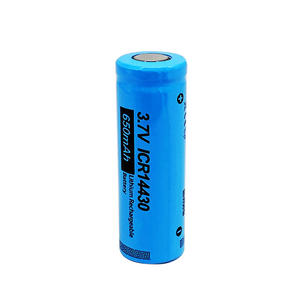 Batterie Li-ion 3.7v <span class=keywords><strong>ICR14430</strong></span> 4/5AA 650mAh, cellule cylindrique rechargeable 14430 pour rasoir, tondeuse à cheveux, appareil intelligent IOT - Product Image 1