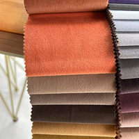 Hometextile 100% Polyester Peluche Velours Rideau Canapé Tissu Supersoft Rembourrage De Luxe Hollande Velours Tricot pour Filles