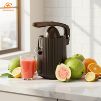 SHANGKAI Fruitpers BPA-vrij Gezond 600W Dubbele Kop Citruspers Mat Oppervlak Citruspers High-End