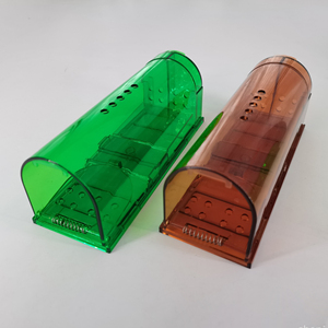 Trampas humanas para ratones de plástico transparente con precios al por mayor, trampa reutilizable para ratones que no <span class=keywords><strong>mata</strong></span>, captura para <span class=keywords><strong>casa</strong></span> y exteriores - Product Image 4