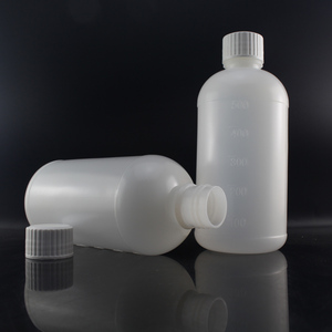 Vide En Plastique 500ml flacons de <span class=keywords><strong>Polyéthylène</strong></span> Haute Densité Laboratoire Réactif Chimique Liquide Conteneur De Stockage - Product Image 3