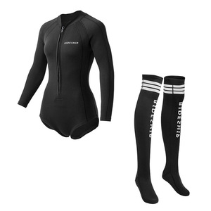 Combinaison de plongée en néoprène 2 mm pour femme, maillot de bain une pièce thermique, protection UV pour la natation, le surf et la plongée - Product Image 6