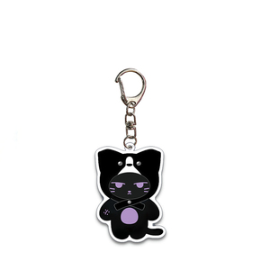 Cartoon Doll UV Printed Acrylic Double-Sided Transparent Pendant Key Chain Fashion Trend Small Gift Fashion Trend Souvenir Gift - Product Image 3