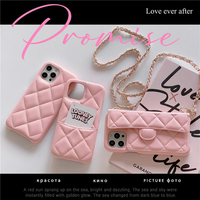 Étui de téléphone en cuir PU avec fentes pour cartes pour iPhone 16 14 Pro Max, sacs de téléphone de luxe pour 13 Pro, étuis portefeuille de créateur pour iPhone 17