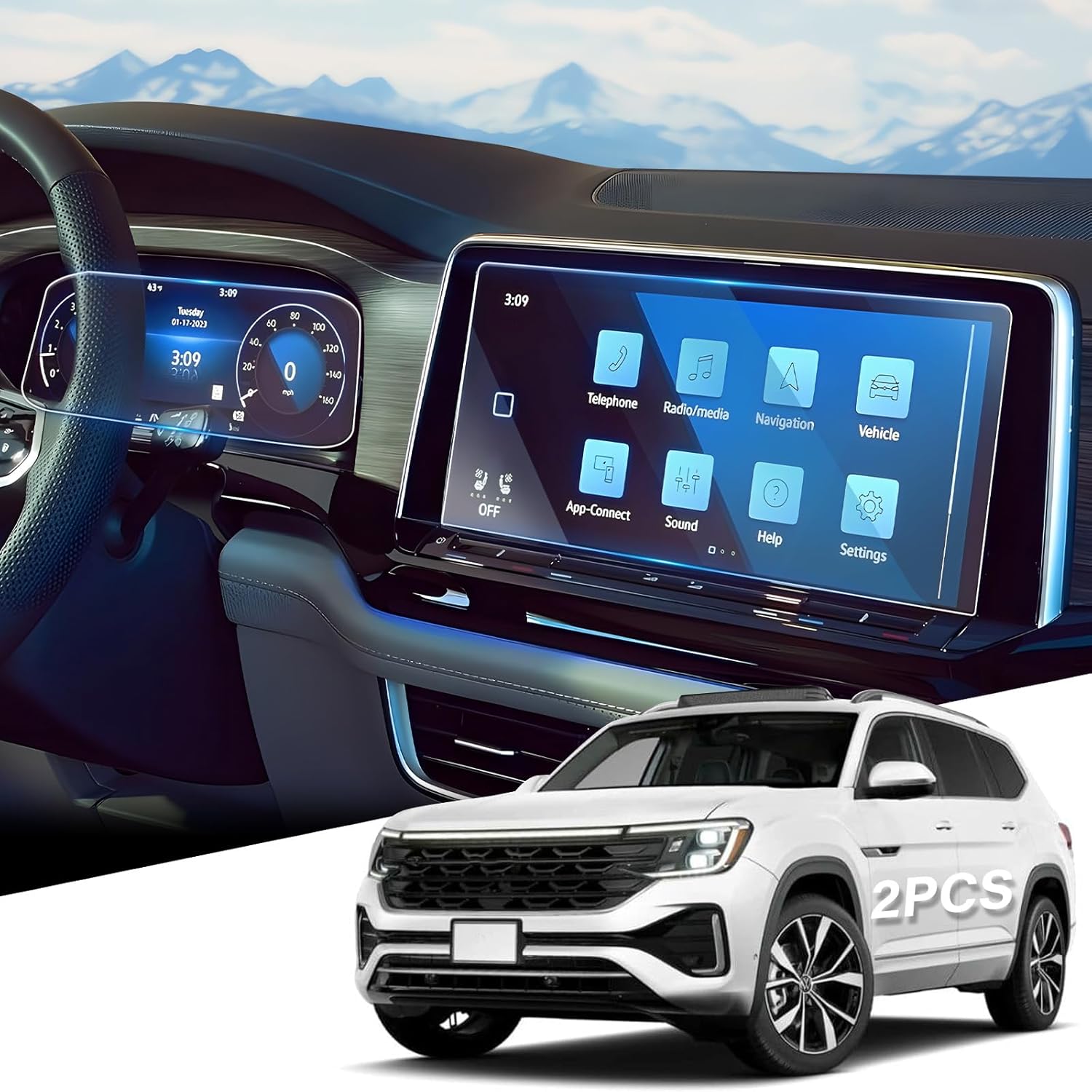 Atlas 24~25 touch+dash brillant 2pcs