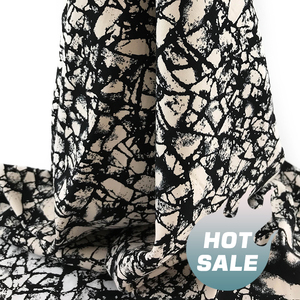 Nueva moda tejido de la Red <span class=keywords><strong>popin</strong></span> impreso floral impreso 100 rayón tela popelina para el vestido de las mujeres - Product Image 3