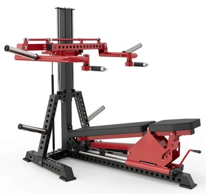 Macchina Commerciale 4-<span class=keywords><strong>in</strong></span>-1 per Panca Piana, Panca Inclinata, Panca Declinata e Pressa Spalle con Caricamento a Piastre per <span class=keywords><strong>Palestra</strong></span> - Product Image 2
