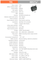 Moteur DMX 5KG + 30M levage avec fonction E-Stop système d'éclairage cinétique boule de levage LED lumière de scène pour la célébration d'événement Hall