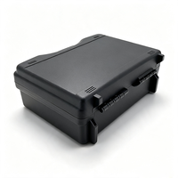 U-A013 Boîte de transport simple en plastique PP de 10 pouces, étui rigide personnalisé OEM pour petit équipement avec insert en mousse antichoc