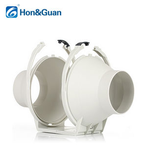 Akış hava duman aspiratörü egzoz fanı karışık plastik CE AC kanal Fan mutfak egzoz plastik santrifüj hava fanı - Product Image 4