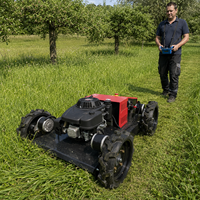 Tondeuse à gazon intelligente pour jardin et usage domestique, démarrage électrique, conception intelligente, télécommande