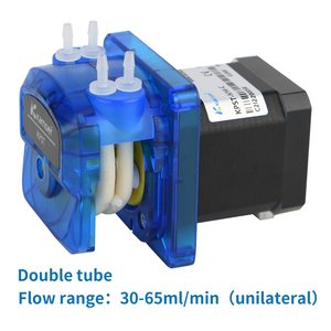 Kamoer KPST motore passo-passo 24V a basso flusso 30 ml/min Micro pompa peristaltica a doppio canale ad alta precisione - Product Image 4