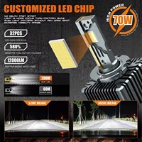 Offre Spéciale 55w D série LED phare ampoule Super lumineux haute puissance D1S D2S D3S D4S D5S D8S 6000k couleur pour phare de voiture nouveau