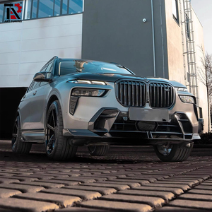 Kit de Carrocería de Fibra de Carbono Real para BMW X7 M60i G07 LCI, Estilo LD, Alerón Delantero, Alerón Trasero, Faldones Laterales, Rejilla, Cornetas, 2022-2026 - Product Image 2