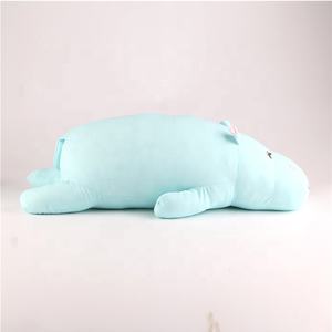 2020 nouveau Design personnalisé peluche hippopotame jouet PP coton remplissage pour les collectionneurs de jouets animaux - Product Image 2